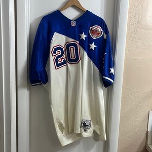 Mitchell & Ness Throwback/Authentic NFL/ NFC ALL PRO #20 BARRY SANDERS Jersey